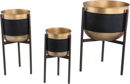 PTMD Wilno Gold Iron Pot With PU Leather SV3