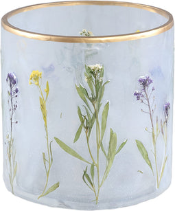 PTMD Windlicht Copo - 15x15x15 cm - Glas - Transparant