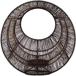 PTMD Windlicht Eugene - 30x16x30 cm - Ijzer - Messing