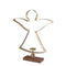 PTMD Windlicht Kennedi - 68x13x78 cm - Hout - Goud