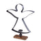 PTMD Windlicht Kennedi - 68x13x78 cm - Hout - Zwart