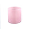 PTMD Windlicht Muel - 12x12x12 cm - Glas - Roze