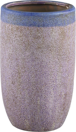 PTMD Xaro Bloempot - H26 x Ø16 cm - Keramiek - Paars