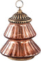 PTMD Xmas Decoritz copper glass LED tree S en L SET van 2