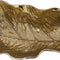 PTMD Ycee Brass Casted Alu Leaf Bowl Gold Inside L