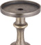 PTMD Yourney Brass Casted Alu Candleholder Round High