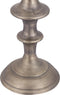 PTMD Yourney Brass Casted Alu Candleholder Round High