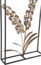 PTMD Zadder Droogbloem Object - 42 x 10 x 70 cm - Metaal - Goud