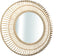 PTMD Zandor Natural bamboe spiegel rond groot