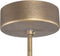 PTMD Zanth Gold Shiny Metal Hanging Lamp Three Layers