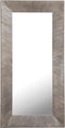 PTMD Zapp Silver MDF Mirror Rectangle