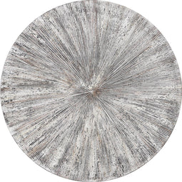 PTMD zapp wit geribbeld wandpaneel rond l