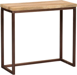 PTMD Zoah Copper Mango Wood Rectangle Sidetable SV3