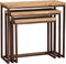 PTMD Zoah Copper Mango Wood Rectangle Sidetable SV3