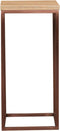 PTMD Zoah Copper Mango Wood Square Sidetable SV3