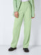 NOISY MAY NMDREWIE HW STRAIGHT PANTS KO NOOS - Dames Broek - High-waist - Rechte pijpen - Maat L