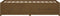vidaXL - Slaapbank - 75x190 - cm - massief - grenenhout - honingbruin