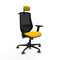 Bureaustoel Piqueras y Crespo D036G2H Geel