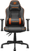 COUGAR FUSION S Comfortabele Multifunctionele Middel Maat, Ergonomie Gamestoel -Zwart /Oranje