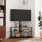 vidaXL - Tv-standaard - hoek - 3-laags - voor - 32-70 - inch - zwart