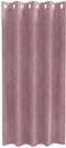 vidaXL - Blackout - Gordijnen - met - Oogjes - 2 - stuks - Donkerroze - Velours