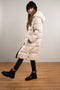 Like Flo F207-5204 - Meisjes Jas - Maxi parka met capuchon - Kit (146)