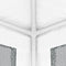 vidaXL - Partytent - met - 4 - mesh - zijwanden - 4x4 - m - wit