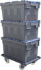 VISO DSW5536 Box met klapdeksel (b x h x d) 600 x 320 x 400 mm Blauw 1 stuk(s)