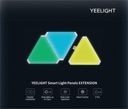 Yeelight YLFWD-0013 - Smart LED Light Panels Extension - Naadloze Integratie - Multi-color