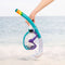 Snorkelbril en -buis voor Kinderen AquaSport Turkoois (6 Stuks)