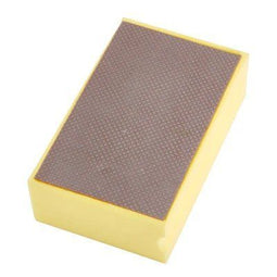 Rubi Diamant Schuurblok - Korrel 400 - Flexibel foamblok - Geel