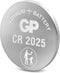 GP CR2025 - Knoopcel batterij - 3V 160 mAh - 20mm x 2,5mm