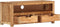 vidaXL - Tv-meubel - 88x35x40 - cm - massief - acaciahout