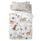 Happy Friday Duvet cover set 2 pieces Dino family 100x120 cm (Cot) Multicolor