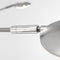 Mexlite Synna 1327ST - Vloerlamp - Draaibaar dimbaar LED - Zilver