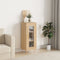 vidaXL - Dressoir - 34,5x34x90 - cm - bewerkt - hout - sonoma - eiken
