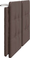 vidaXL - Hoofdbordkussen - 160 - cm - kunstleer - bruin