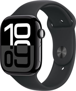 Apple Watch Series 10 - GPS - 46mm - Jet Black Black Sport Loop