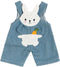 Pu-Latzhose Ringelshirt Bunny Lou, 28-35