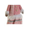 Kerstversiering DKD Home Decor Wit Bruin Roze Rendier 17 x 12 x 66 cm (2 Stuks)