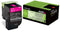 Lexmark 802M - Toner - 1.000 pagina's - Magenta
