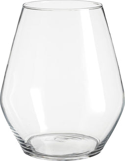 Mica Decorations Vaas Arja - 30x30x35 cm - Glas - Transparant