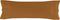 Kussensloop HappyFriday BASIC Terra cotta 45 x 110 cm
