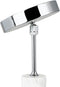 Dyberg Larsen Starlight - Oplaadbare tafellamp - 3 helderheidsniveaus - Chroom/Wit marmer