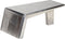 vidaXL - Salontafel - Aviator - vintage - luchtvaartstijl - aluminium