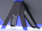 Tablet Hoes Geschikt voor iPad Air 1 (2013) - Extreme Protection Army Backcover tablet - Blauw