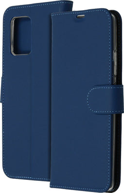 Accezz Hoesje Geschikt voor Samsung Galaxy S10 Lite Hoesje Met Pasjeshouder - Accezz Wallet Softcase Bookcase - Blauw