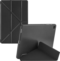 imoshion Tablet Hoes - Geschikt voor Samsung Galaxy Tab S6 Lite (2024) / Galaxy Tab S6 Lite (2022) / Galaxy Tab S6 Lite - Origami Bookcase tablet - Zwart