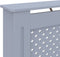 vidaXL Radiatorombouw 152x19x81 cm MDF antraciet