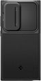 Spigen Optik Armor (Galaxy S24 Ultra) - Hybride bescherming - Snap Lens Protection - Zwart